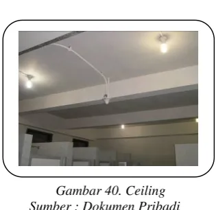 Gambar 40. Ceiling  