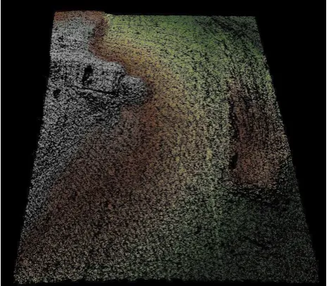 Fig. 3: Red and green colour-coded targets for automatic  measurements using the iWitness camera calibration for estimation of the interior orientation parameters