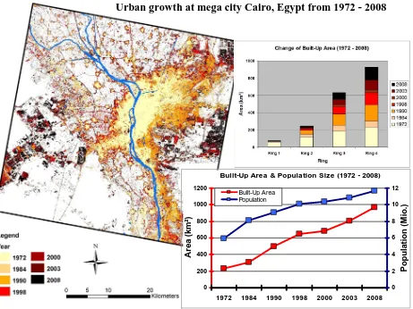Figure 1 visualizes a sprawling metropolis that more than 2008 for the mega city Cairo, Egypt (Taubenböck et al., 2009c)