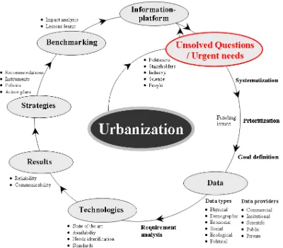 Figure 2. A framework for holistic strategy development to address the global challenge of mega-urbanization  