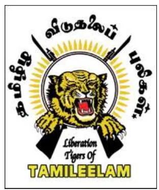 Gambar 2 : Lambang Pemberontak Macan Tamil 