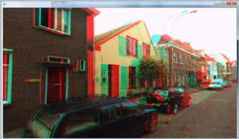 Figure 13.  Stereo viewing using anaglyph technique 