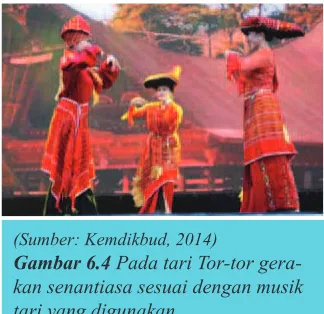 Gambar 6.4 Pada tari Tor-tor gera-