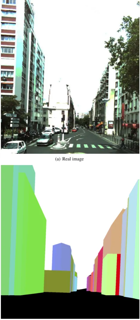 Figure 1: A real image and superposable virtual image obtainedby capturing the 3D model from the same point of view