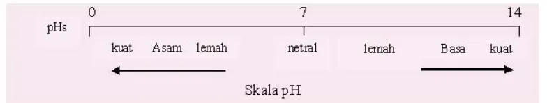 Gambar 1. Skala Derajat Keasaman