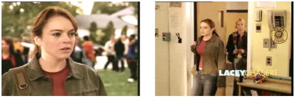 Figure 3. Cady’s appearance in her first day in high school 