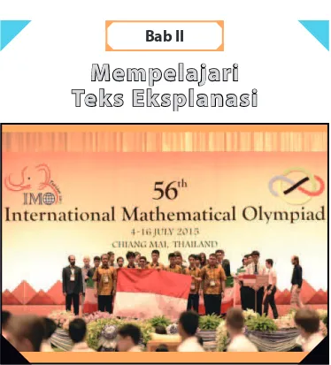 Gambar 2.1 Siswa Indonesia rebut perunggu Olimpiade Matematika di hailand.