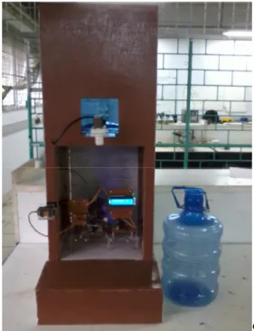 Gambar 7  Sistem otomasi depot air isi ulang yang dihasilkan dari penelitian. 