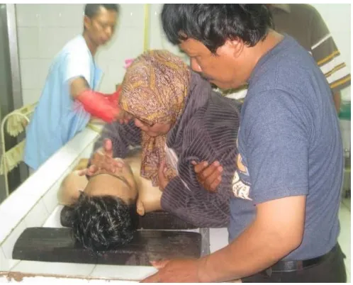 Gambar 1. Akbar Felani, asisten masinis KRL Pakuan 221 tewas akibat  kecelakaan. 