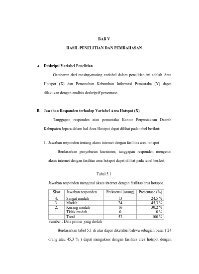 BAB V HASIL PENELITIAN DAN PEMBAHASAN. Dilakukan Dengan Analisis ...