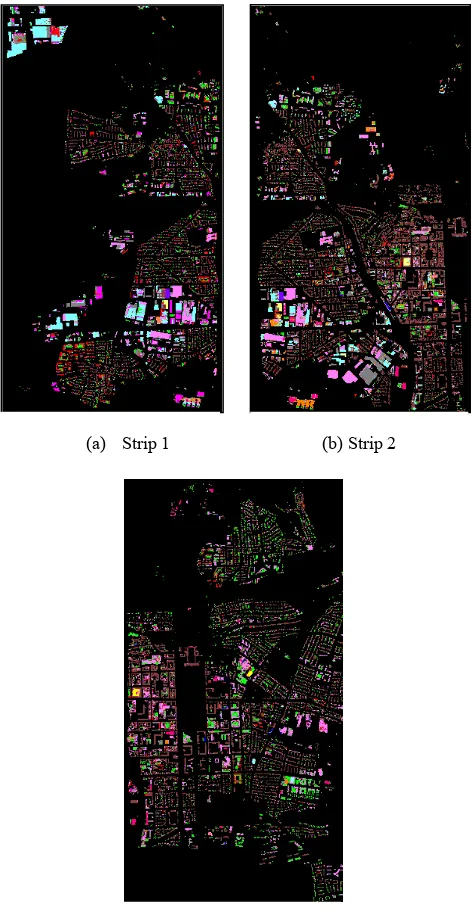 Figure 2: Overlay of classification map and orthoimage. 