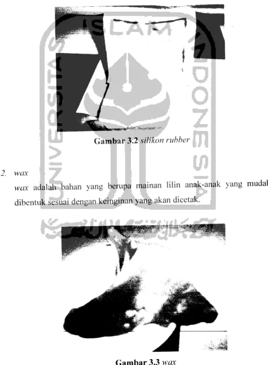 Gambar 3.2 silikon rubber