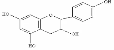 Gambar 2.1. Struktur Kimia Antosianin 