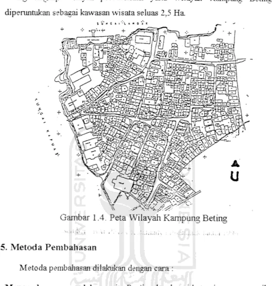 Gambar 1.4. Peta Wilayah Kampung Beting