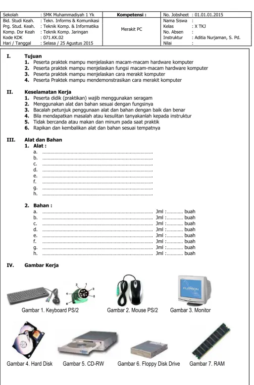 Gambar Kerja 