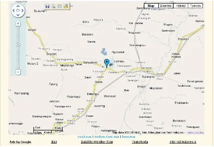 Gambar 4 .1 Peta Wilayah Kartasura 