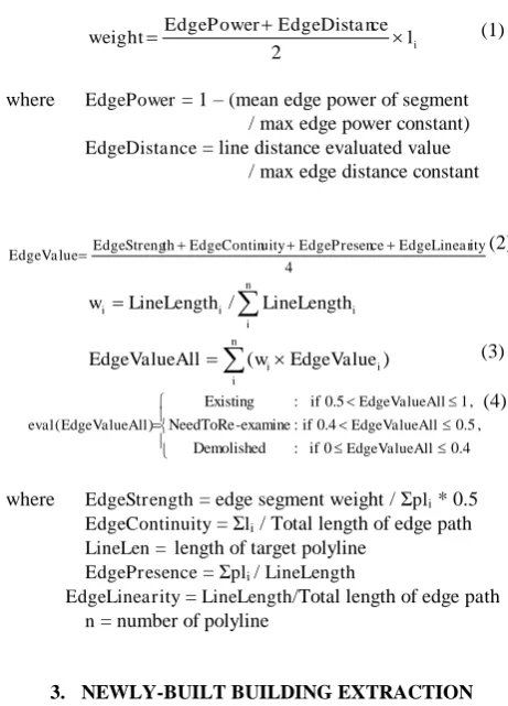 Figure 5 shows the candidate region types. Figure 6 through 8 and Table 1 show the algorithm outlines