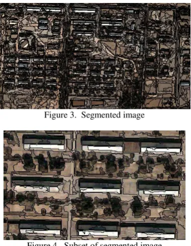 Figure 4.  Subset of segmented image 