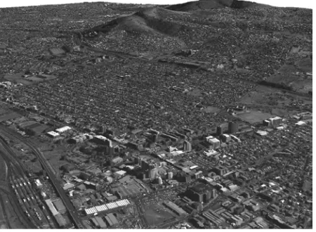 Figure 5: Reconstruction of a part of Cape Town  