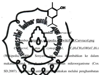 Gambar 4. Carvacrol  