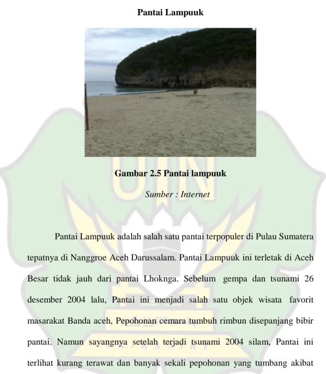 Gambar 2.5 Pantai lampuuk 