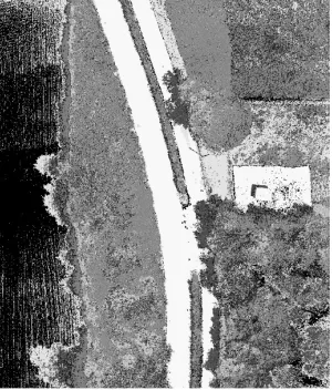 Figure 13.  The classified area (10 classes) 