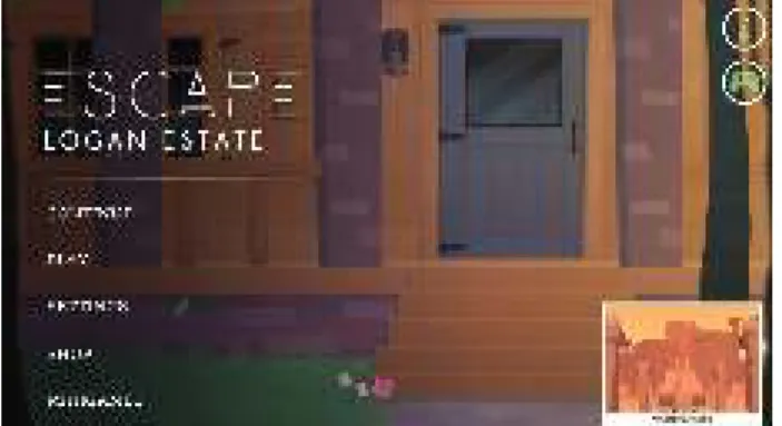 Gambar 3.6. Screenshoot dari permainan Escape Logan Estate