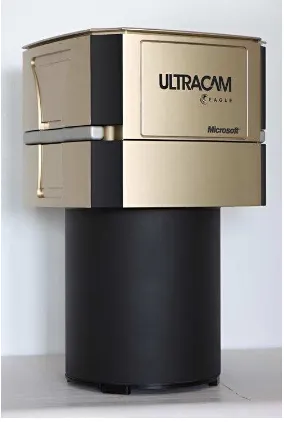 Figure 1: UltraCam Eagle digital aerial frame camera.  