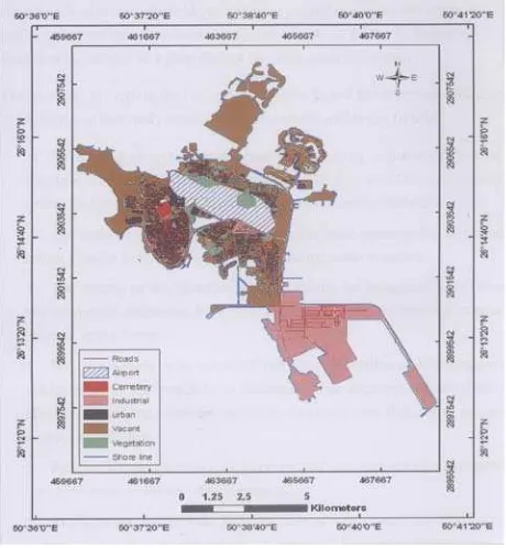 Figure 4. Muharraq Land Use/ Land Cover Map (2008). 