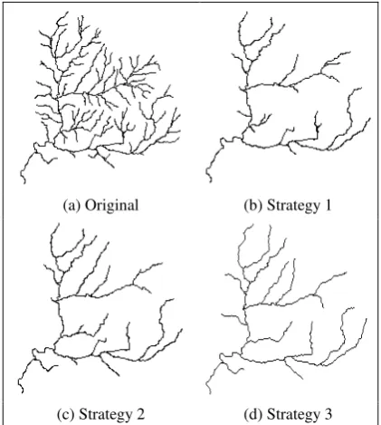 Figure 5 Hierarchical partitioning of river catchment 