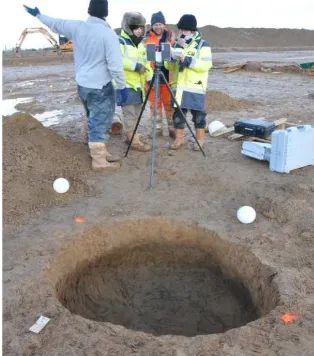 Figure 1. Archaeologists during digitalization 