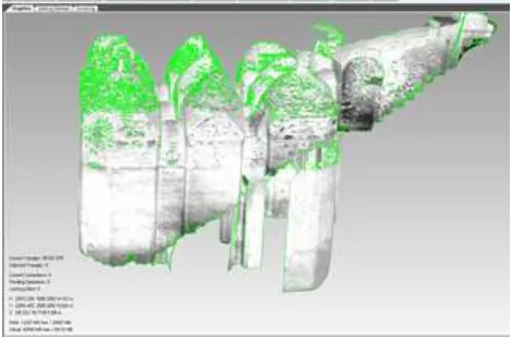 Figure 8-a. Medium mesh models from 25% filtered point cloud 