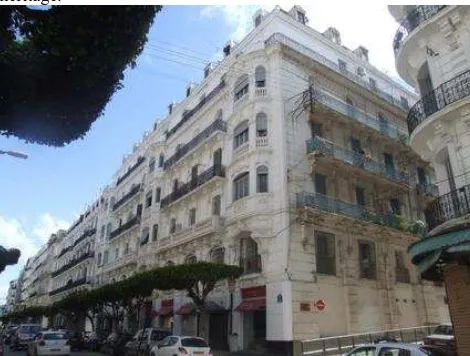 Figure 01: Algiers architectural heritage 1830-1930. 