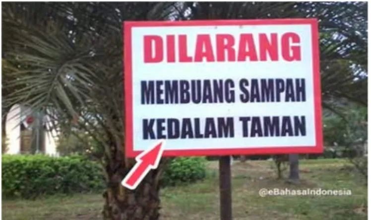 Gambar 2.8. Pamplet pengumuman