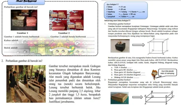 Gambar 3. Tampilan Lembar Kerja Siswa 