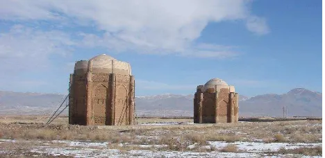 Figure 2. Brick work of the Eastern Kharraqan Tomb Tower, 