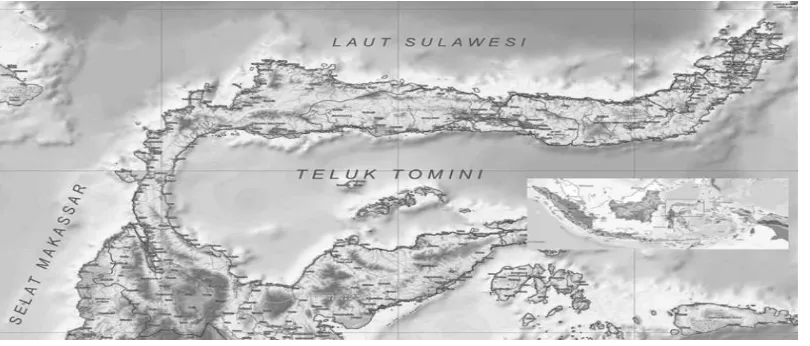 Figure 2.Administrative Map of Tomini Bay 