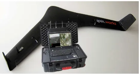 Figure 1: Spin.Works S-20 micro-UAV.