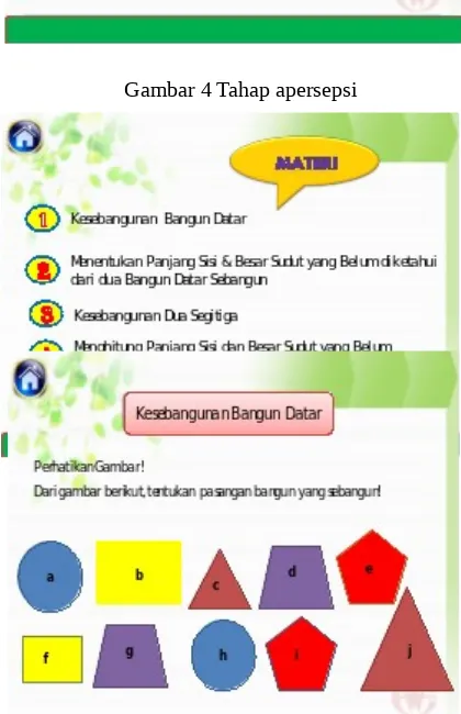 Gambar 5 materi Kesebangunan