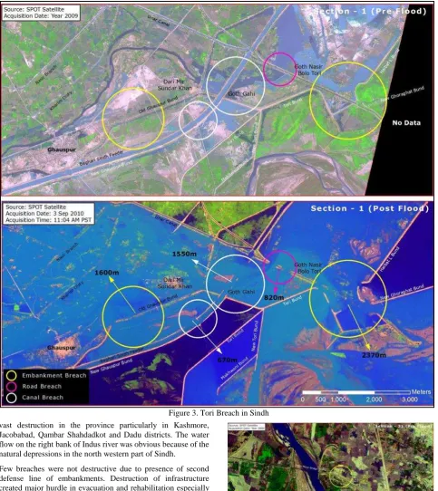 Figure 3. Tori Breach in Sindh 