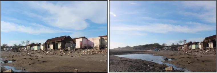 Gambar 4.  Pantai Kuwaru 17 November 2013  