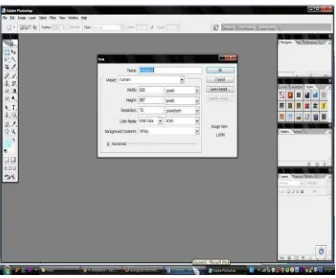 Gambar 2.4 IDE Adobe Phtoshop CS2 
