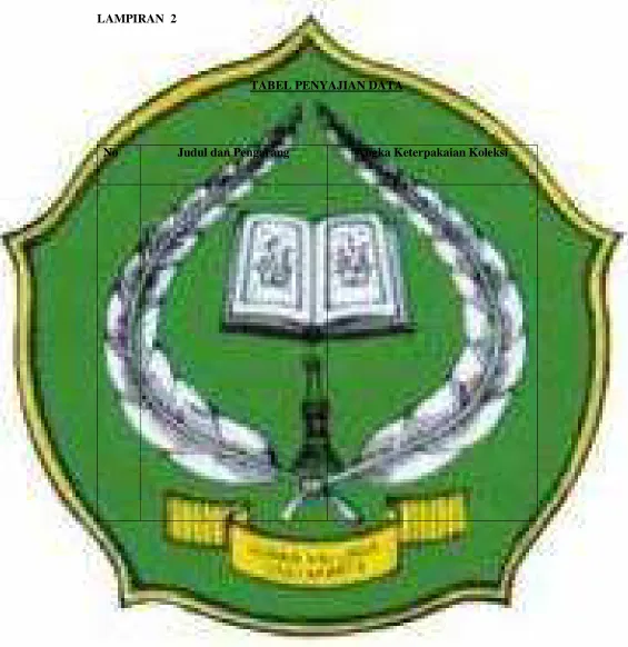 TABEL PENYAJIAN DATA 