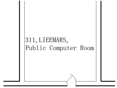 Figure 1 Example of room label 
