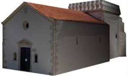 Figure 1. Chapel of S. Jorge of Aljubarrota (3D image-based rendering model). 