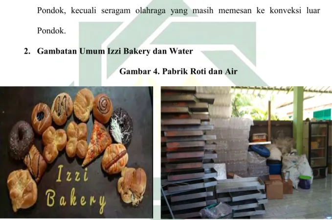 Gambar 4. Pabrik Roti dan Air 