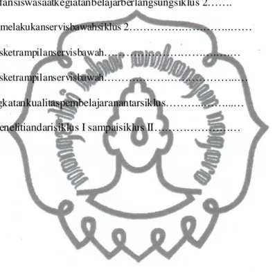 Tabel  Halaman 