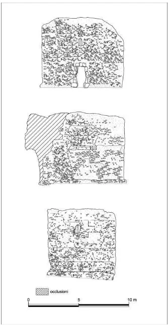 Figure 4. Mausoleum’ surveys by orthophotos. 