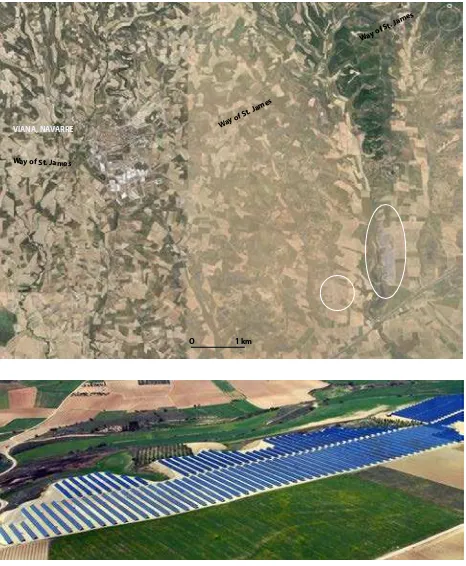 Figure 1. Solar photovoltaic facility in Viana (Navarre, Spain): 
