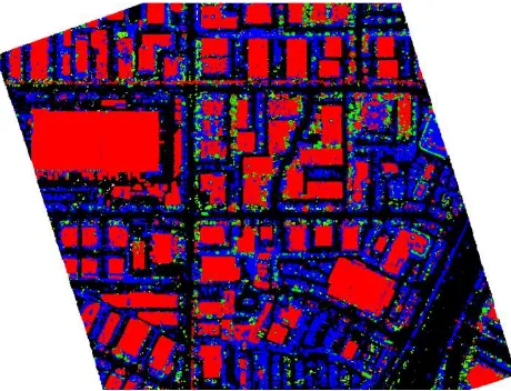 Figure 7. Full classification of the coarse LIDAR point cloud.   